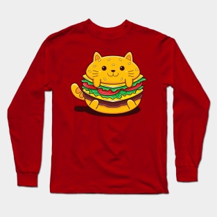 Cat Burger Long Sleeve T-Shirt